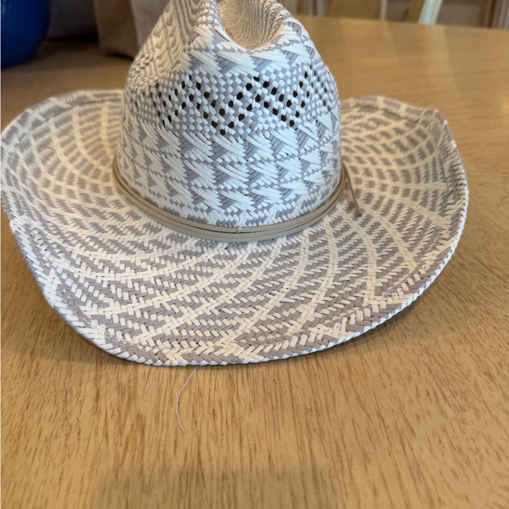 San Diego Hat Company Gray and White Patterned Sun Hat - Picture 2 of 4